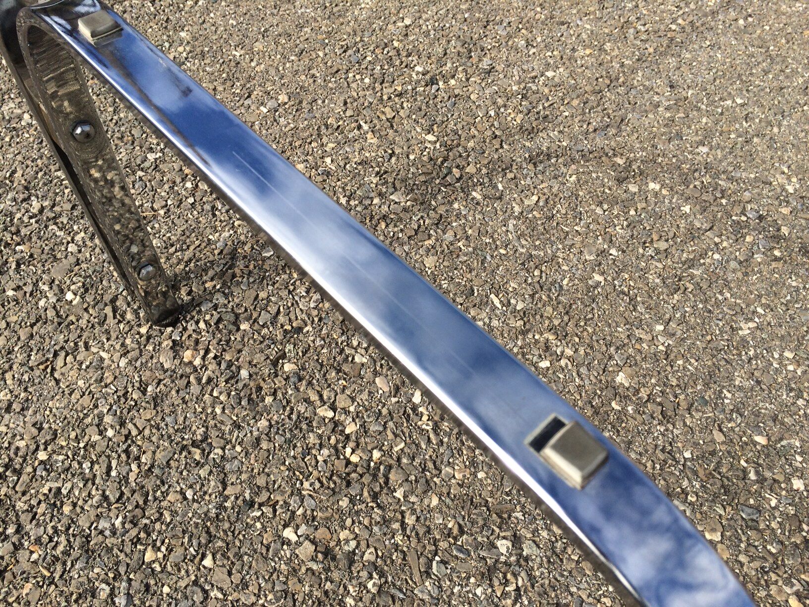 Vintage coffee table smoked glass and chrome 70