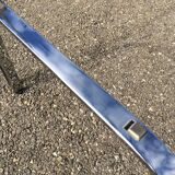 Vintage coffee table smoked glass and chrome 70