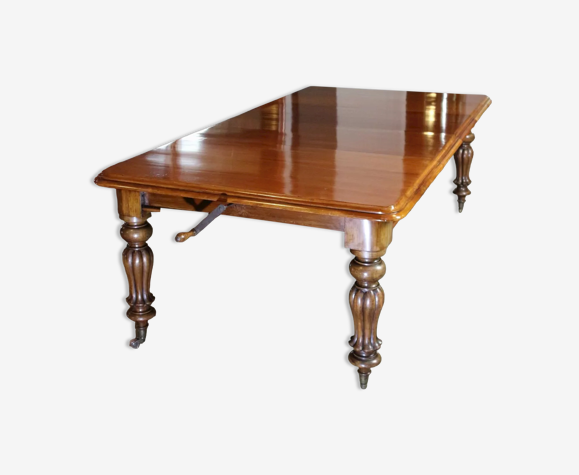 Table à manger victorienne du 19ème siècle