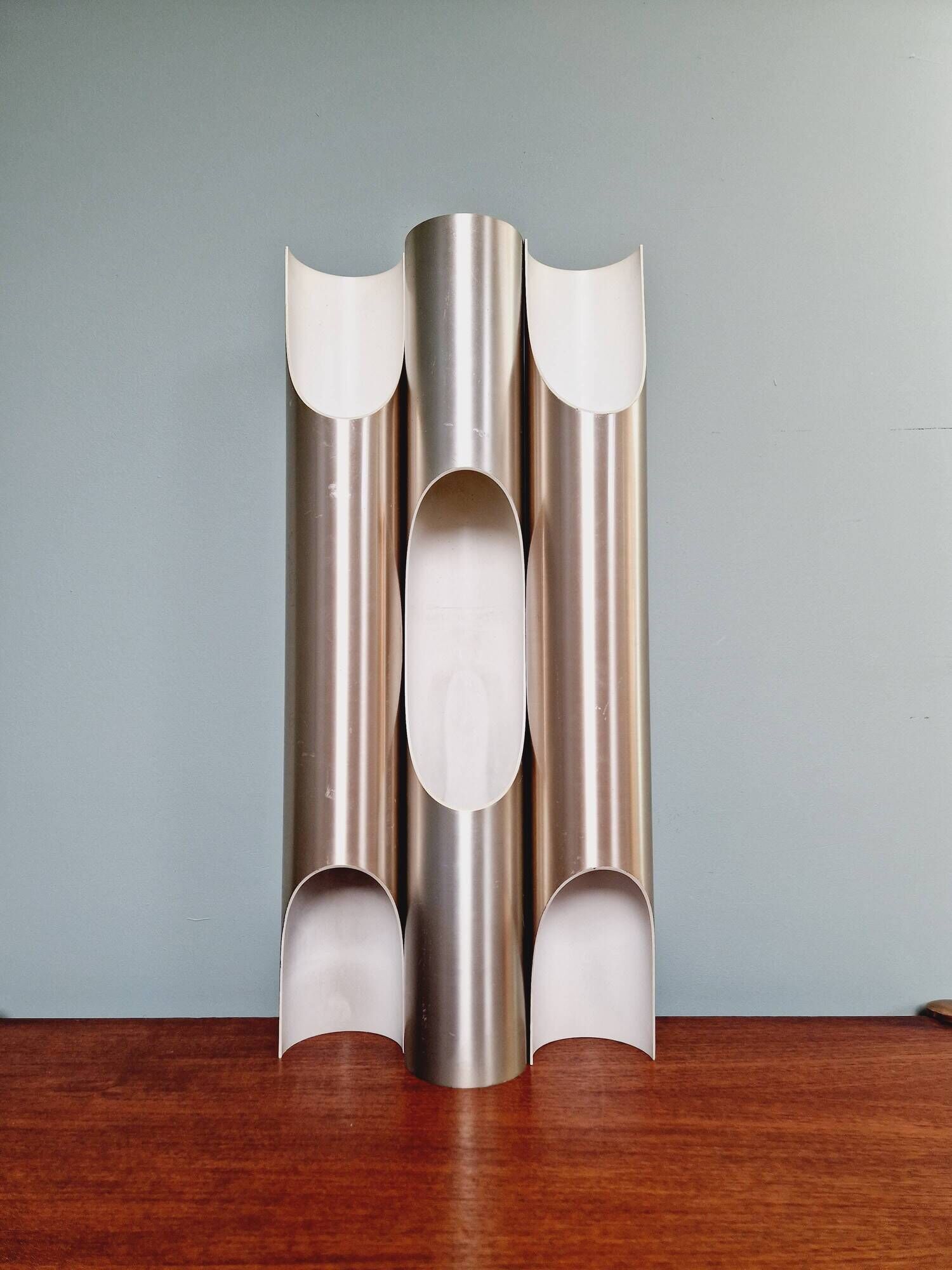 Set of 3 fuga xl wall lights (60cm), raak, 1960s