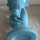 Antique Blue Opaline Hand Vase – Portieux Vallerysthal