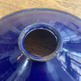 Metal suspension in blue enamel