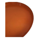 Vintage dish orange