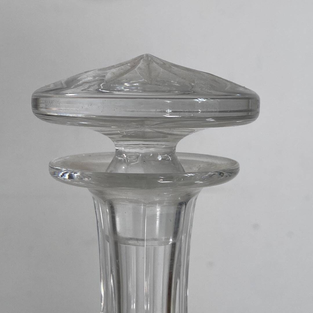 Vintage crystal carafe