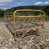 Vintage bamboo children's bed