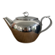 Théière en inox vintage 70