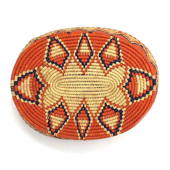Inca-patterned panière