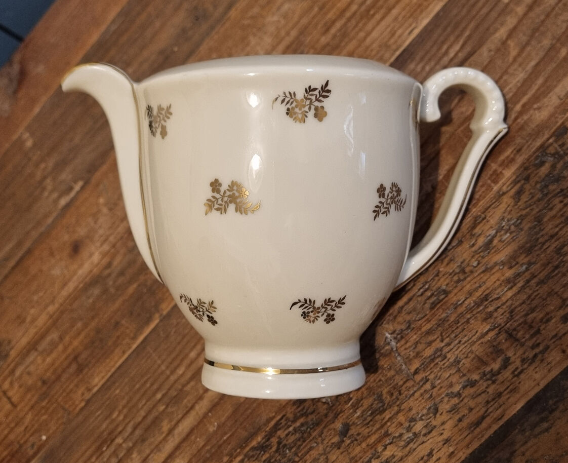 Service complet à café, moka, Alfred Lanternier, porcelaine de Limoges, vintage, pour 10 personnes.