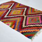 Anatolian handmade kilim rug 314 cm x 290 cm