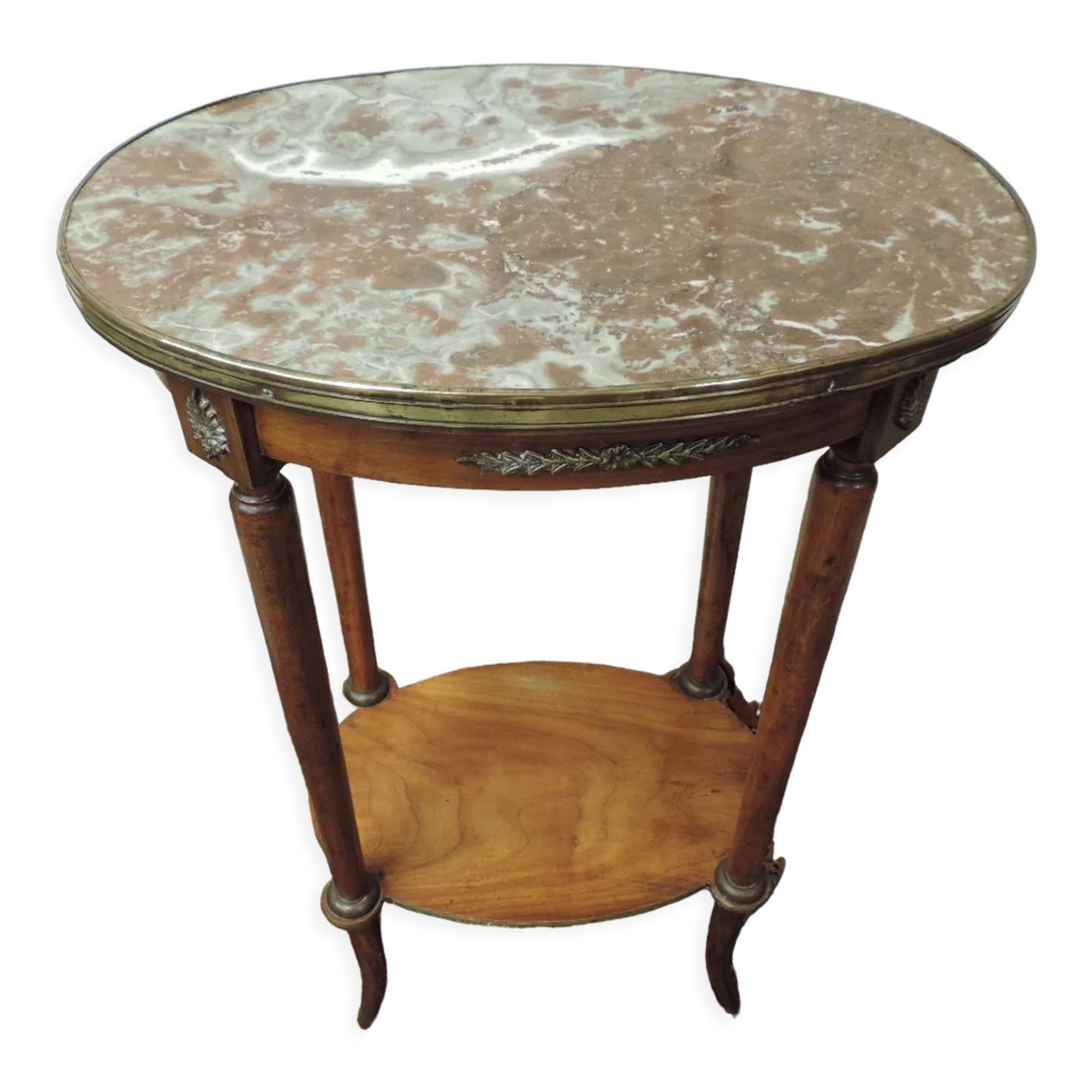 Louis XVI style harness marble top