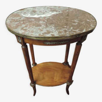 Louis XVI style harness marble top