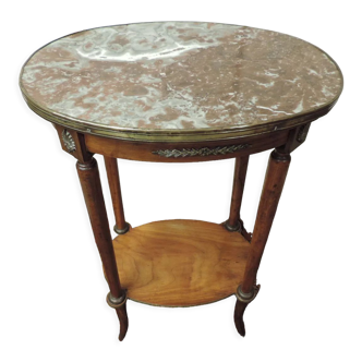Louis XVI style harness marble top