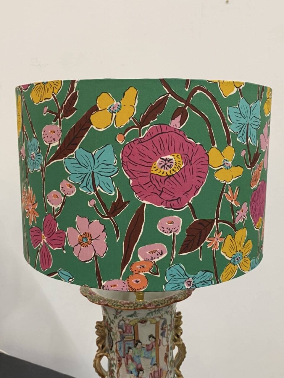 Canton vase lamp