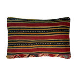 Vintage turkish kilim cushion cover, 30 x 50 cm