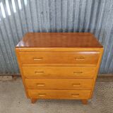 Commode en bois vintage