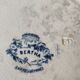 Bertha Sarreguemines dessert plate