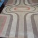 Large vintage carpet from the 1970s.