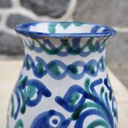 Vase en céramique espagnole Fajalauza, années 1970