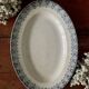 Luneville Feston ironstone oval dish