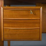 Danish Teak Desk by Peter Lovig Nielsen for Hedensted Mobelfabrik, 1960s
