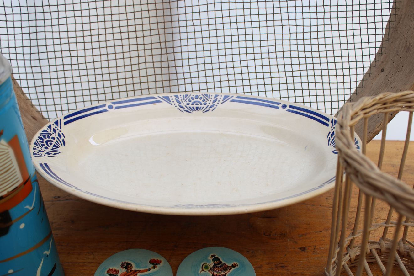 Blida oval dish