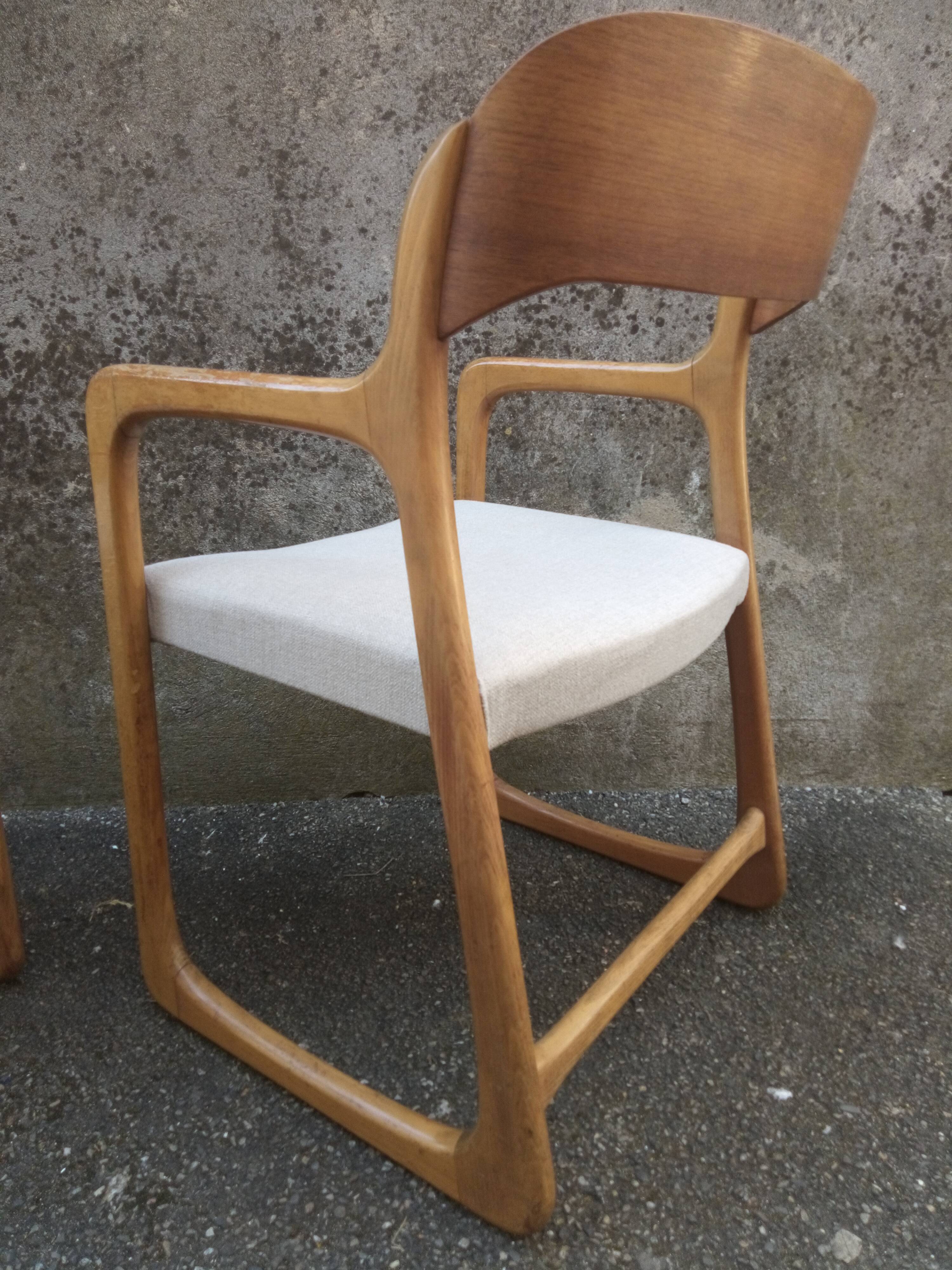 Pair of Baumann armchairs 1960