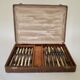 Table cutlery set in bone - 28 pieces