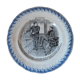 Ancienne assiette  décorative  h.b & cie  terre de fer