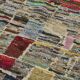 Handwoven Turkish Recycled Boho Rug 170 cm x 266 cm