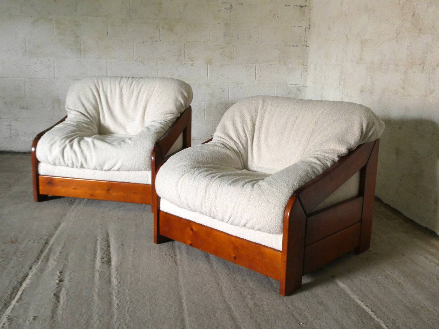 paire de fauteuils, 1970