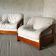 paire de fauteuils, 1970