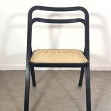 Giorgio Cattelan folding cane chair for Cidue