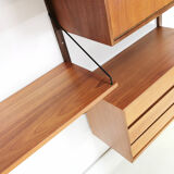 Poul Cadovius teak bookcase Danish 1960