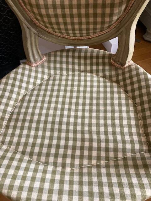 Authentic louis xv armchair pair