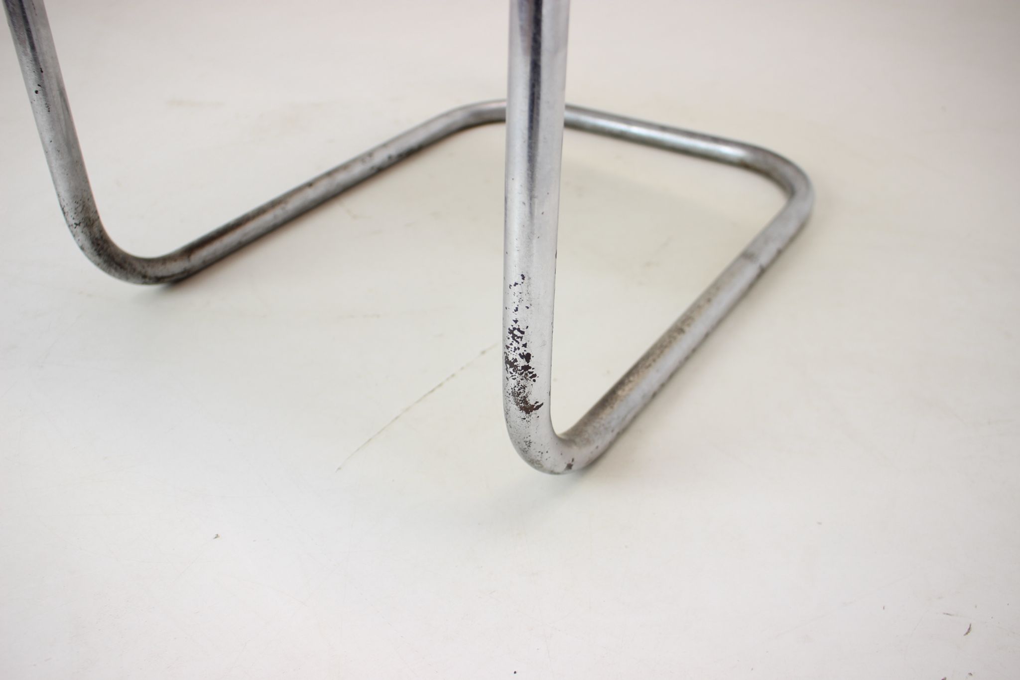 Restored Bauhaus Chrome Chair by Rudolf Vichr Prag, 1930s