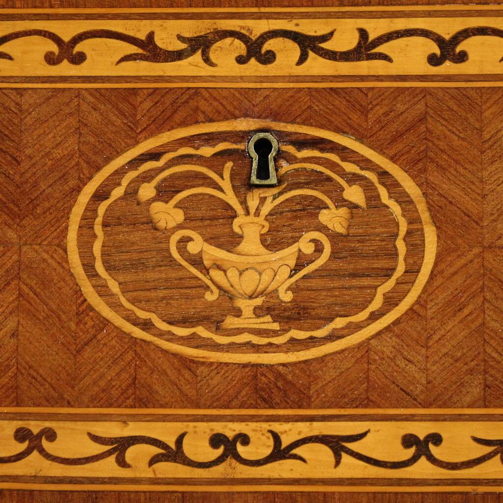 20th Century Louis XVI Style Inlaid Chest of Drawers