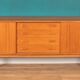 Retro Teak Danish 1960s Long Mid Century Sideboard By Clausen & Søn Denmark