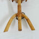 Pair of sconces Louis Sognot in rattan, bamboo 60s