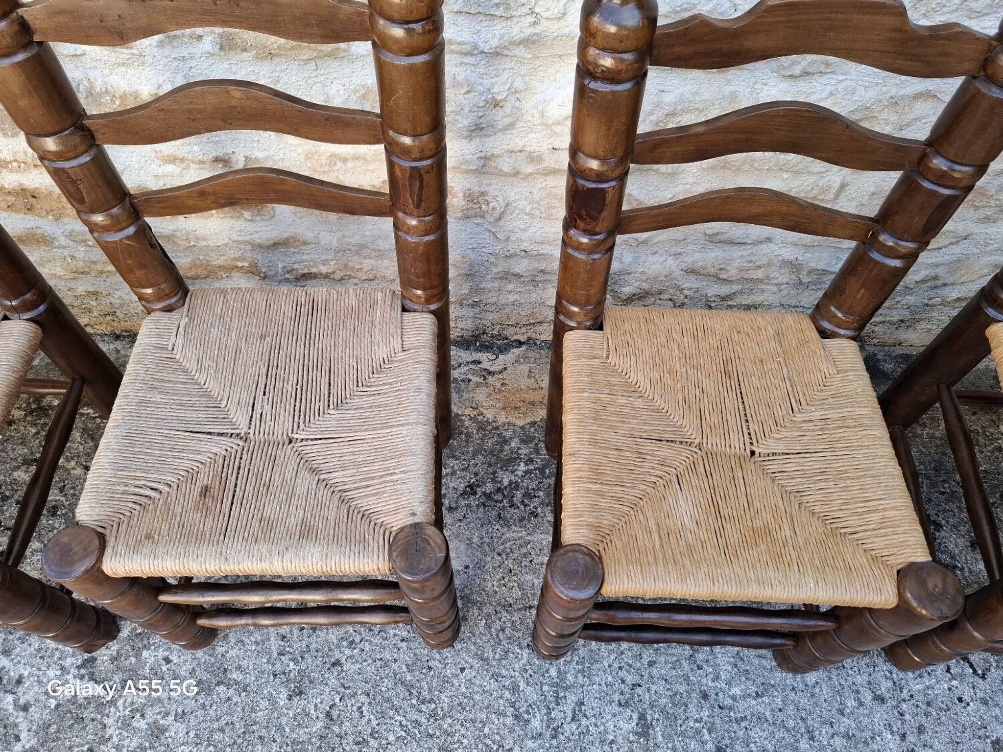 Chaises style Charles Dudouyt