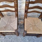 Chaises style Charles Dudouyt