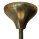 70s frosted engraved globe lantern chandelier