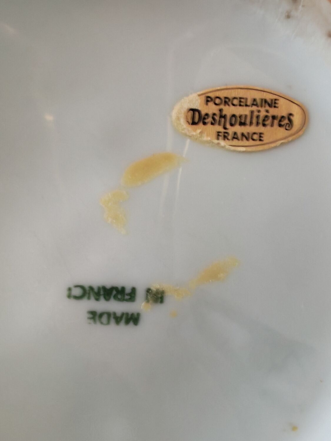 White porcelain sugar bowl