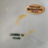 White porcelain sugar bowl