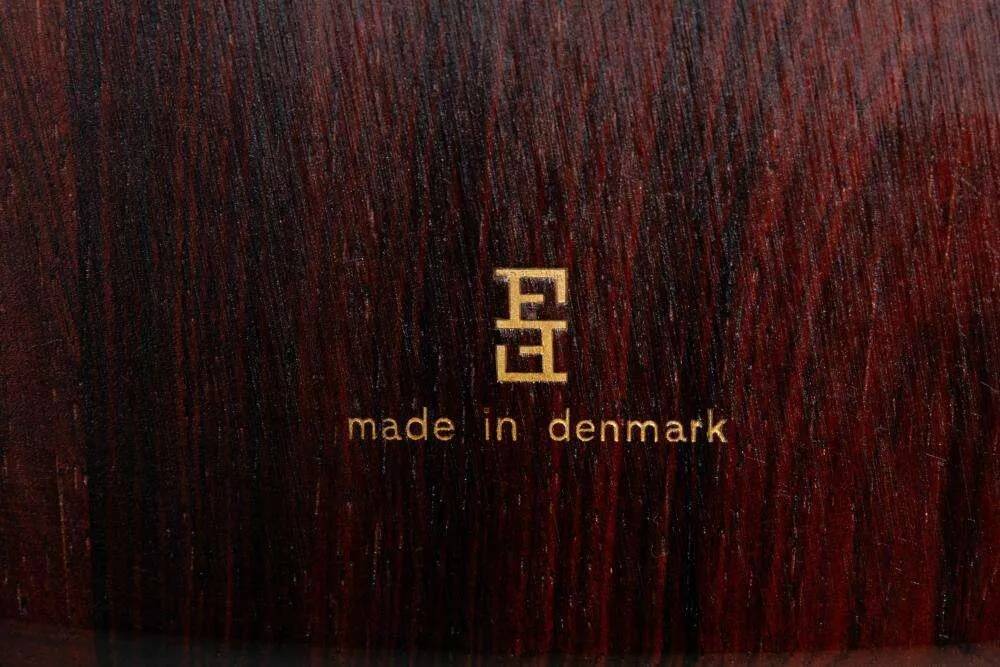 Coffee table France & Son in rosewood, Midcentury coffee table.