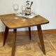 Coffee table with tapered legs