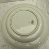 Plat à gâteaux en porcelaine de Luneville ( Keller & Guerin )