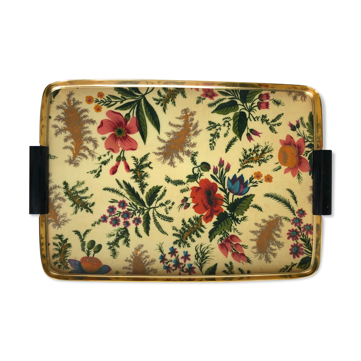 Vintage flower tray