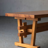 Dining set of 3 in solid oregon pine