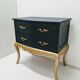 Commode vintage en bois relookée