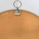 Round Silver Steel Wall Mirror Attributed to Sergio Mazza, Italy